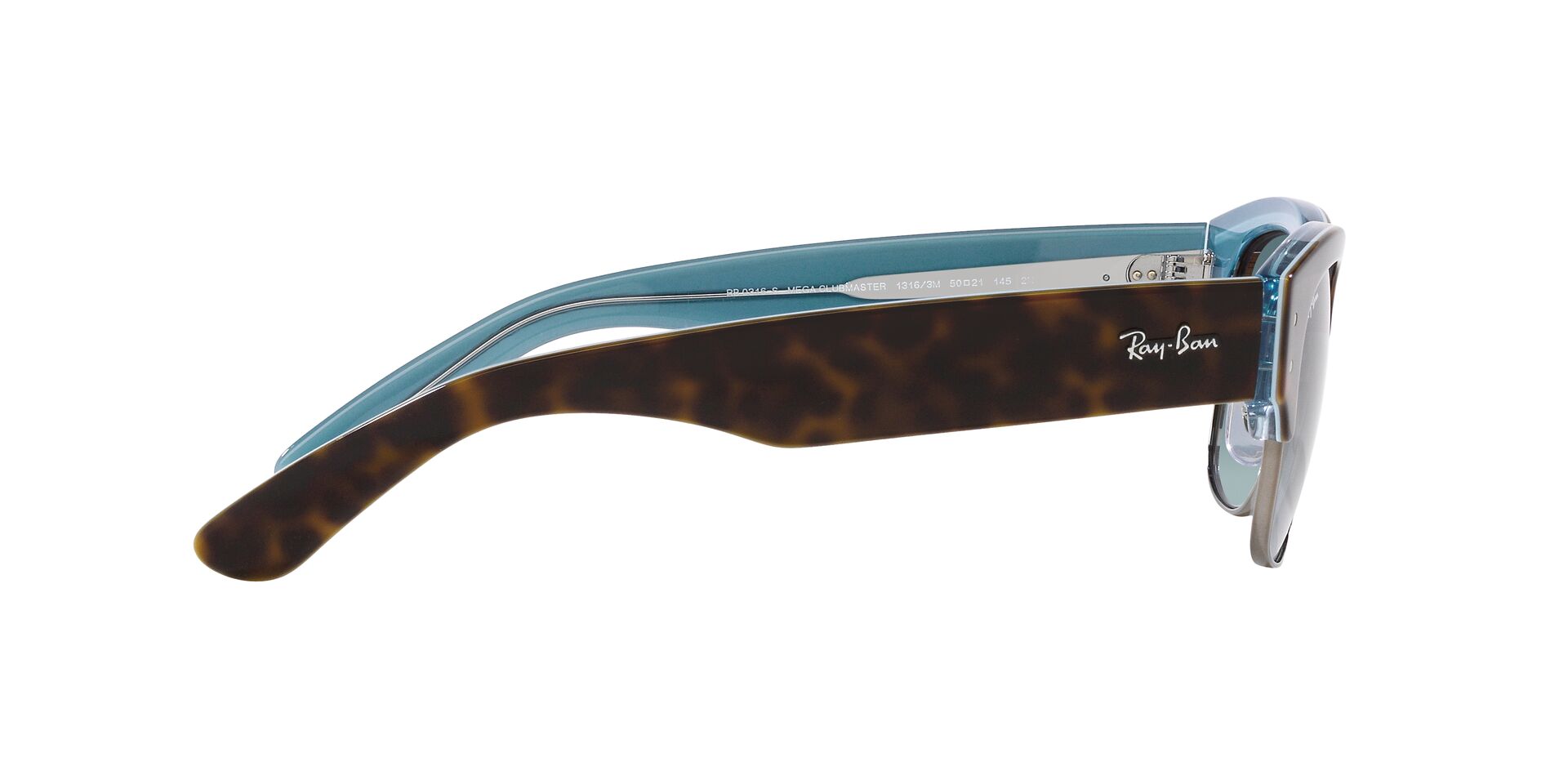 RAY-BAN RB0316S MEGA CLUBMASTER 13163M 53