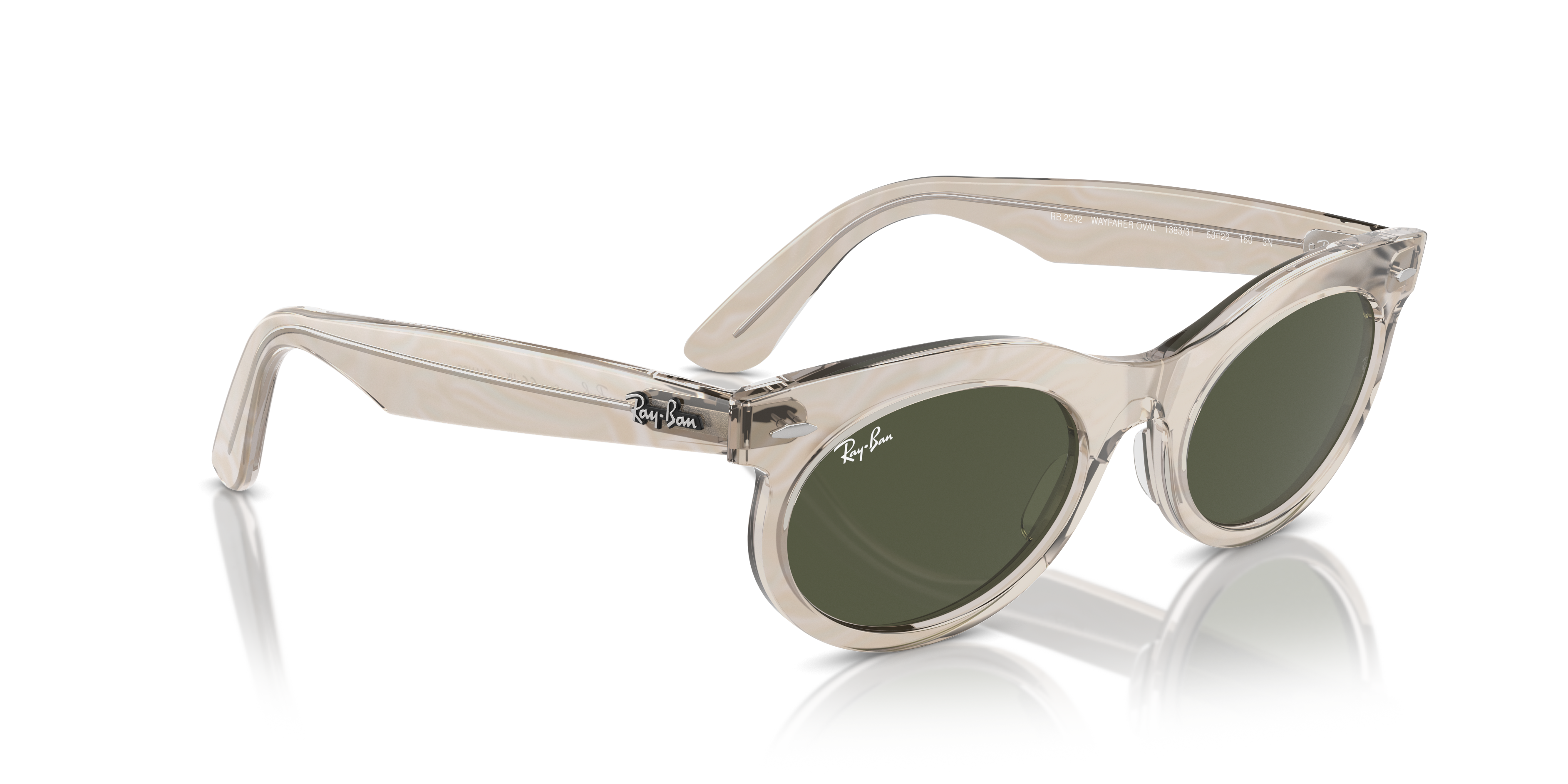 RAY-BAN RB2242 WAYFARER OVAL 138331 53