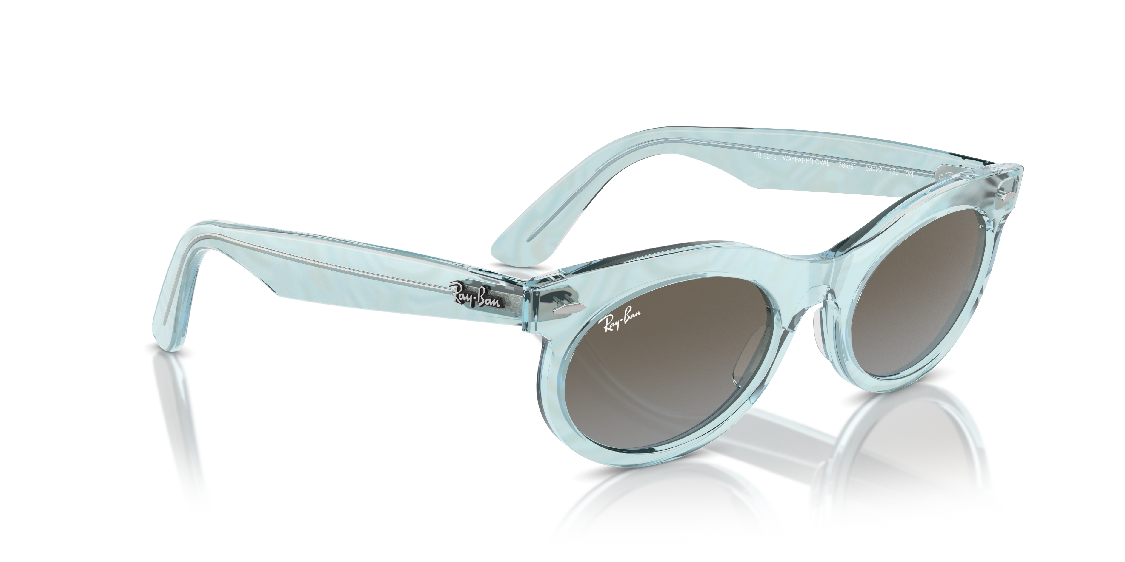 RAY-BAN RB2242 WAYFARER OVAL 138596 53