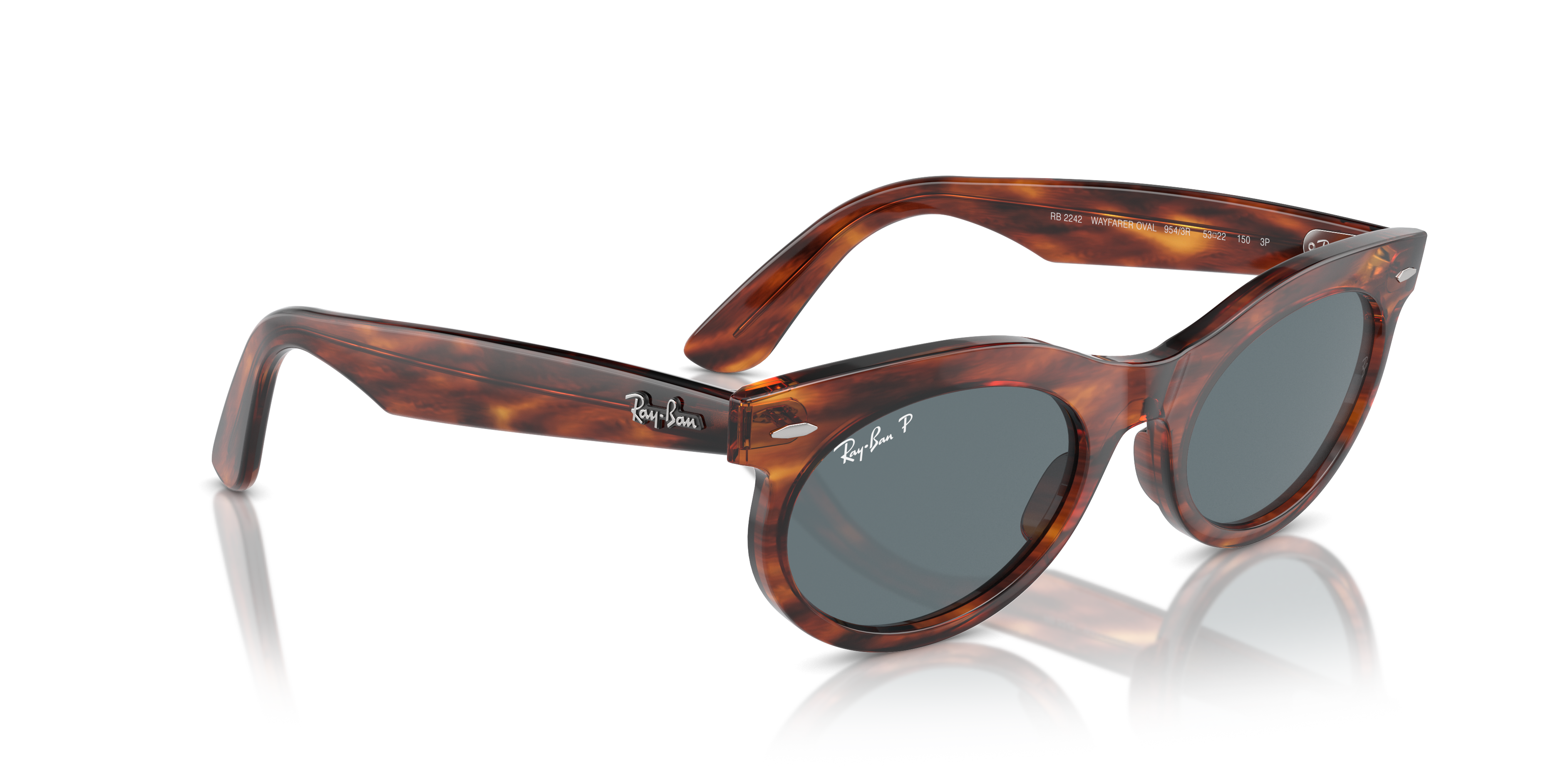 RAY-BAN RB2242 WAYFARER OVAL 954/3R 50