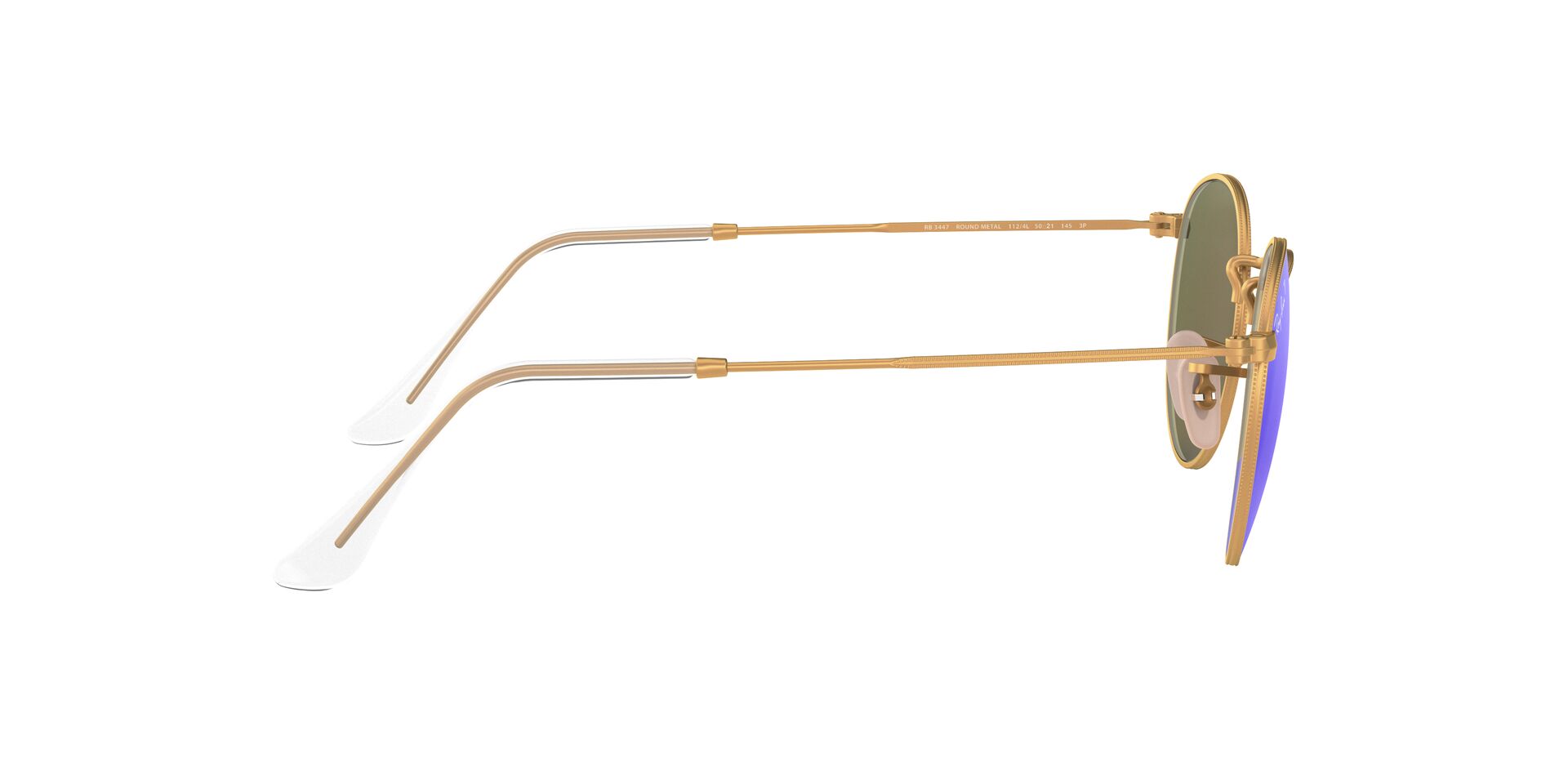 RAY-BAN RB3447 ROUND METAL 112/4L 53 - 1