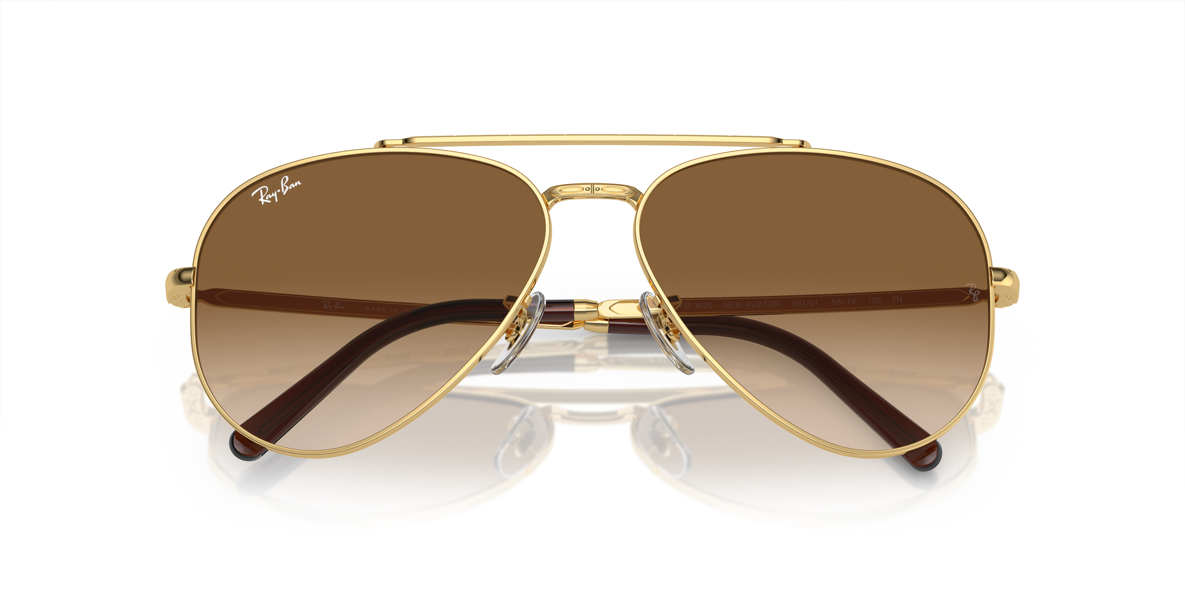 RAY-BAN RB3625 NEW AVIATOR 001/51 62