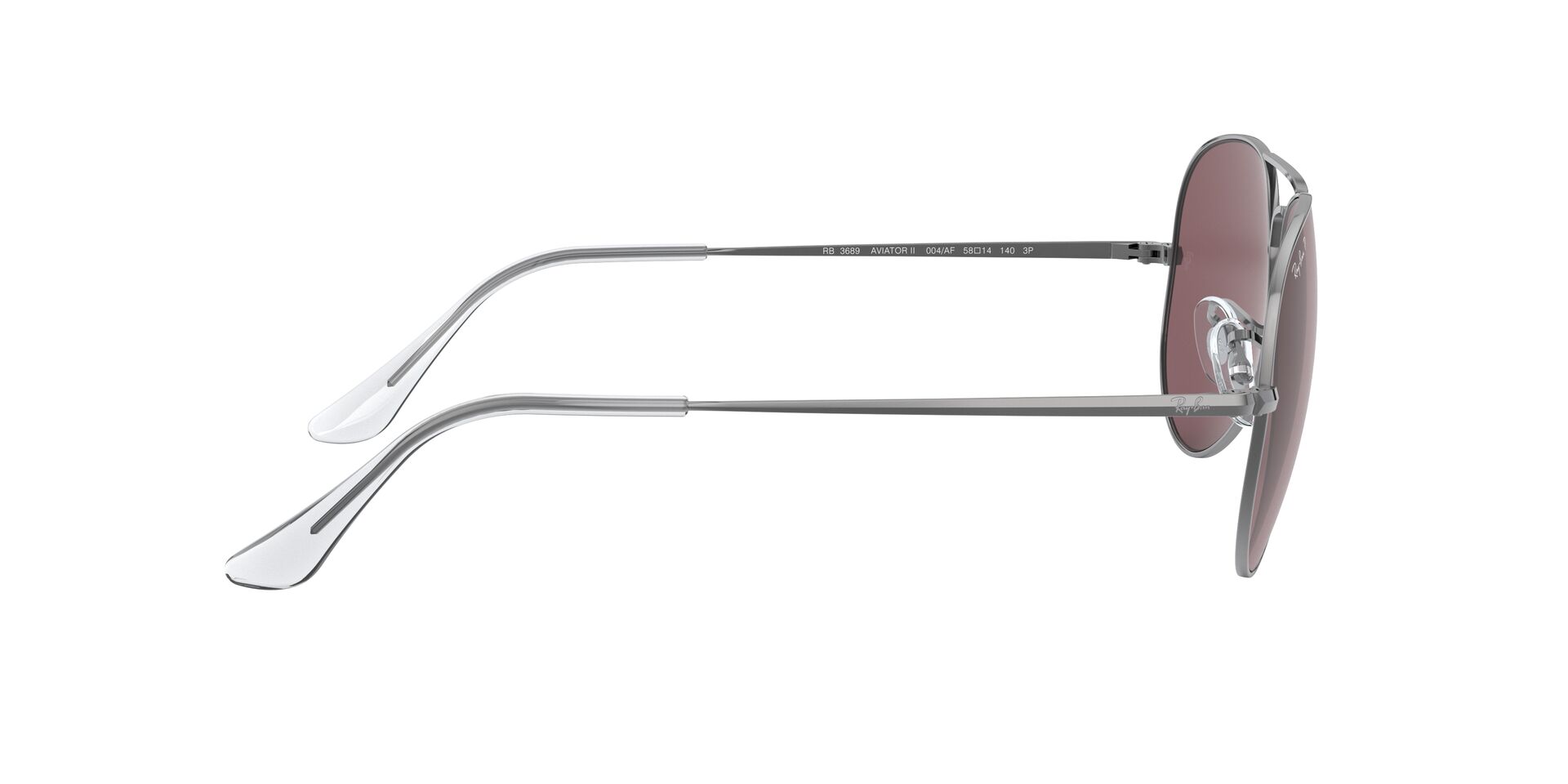 RAY-BAN RB3689 AVIATOR METAL II 004/AF 62