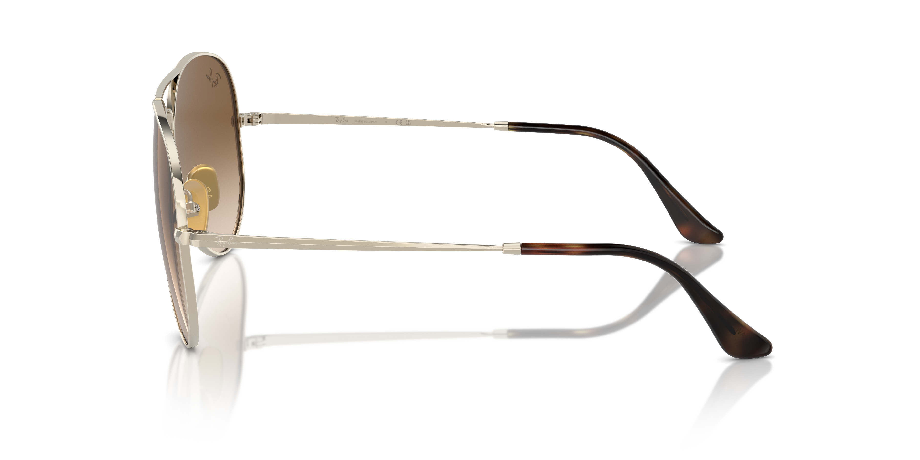 RAY-BAN RB8089 AVIATOR TITANIUM 926551 58