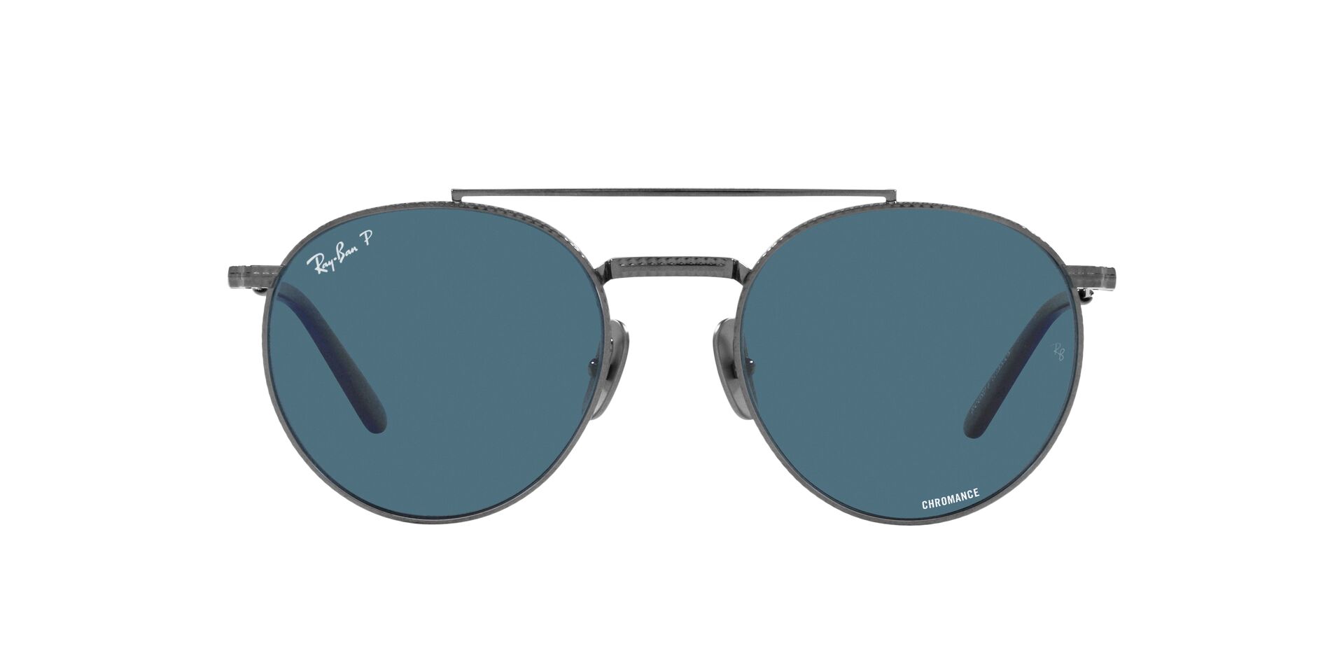 RAY-BAN RB8237 ROUND II TITANIUM 3142S2 53 - 3