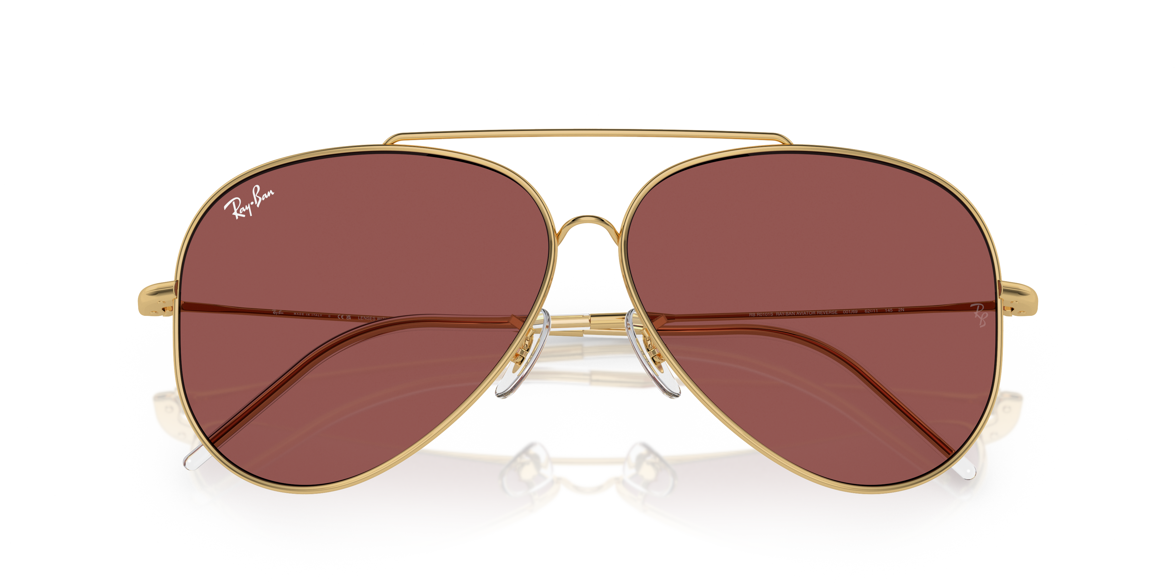 RAY-BAN RBR0101S AVIATOR REVERSE 001/69 59