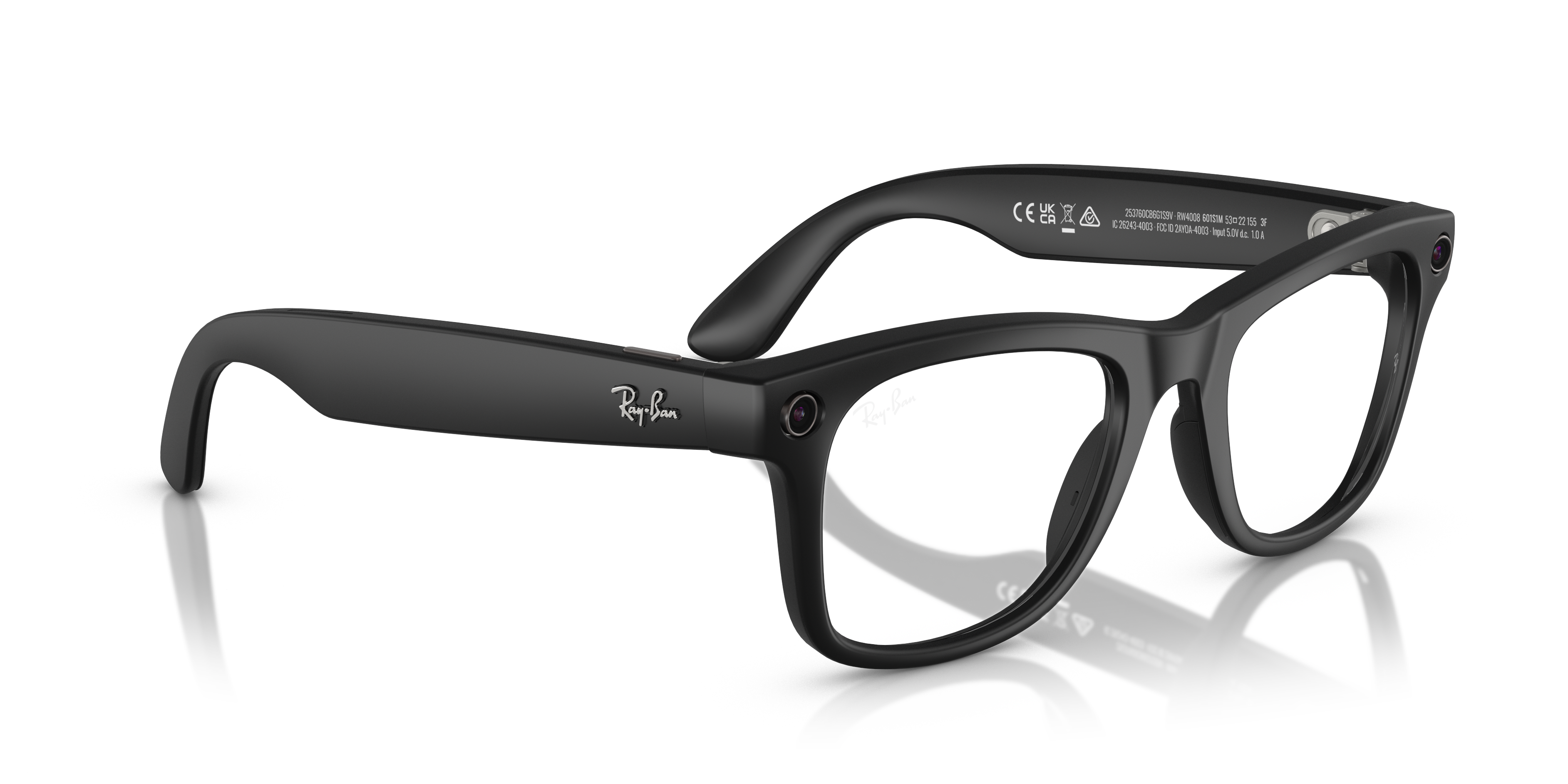 RAY-BAN META RW4008 WAYFARER 601S1M 53