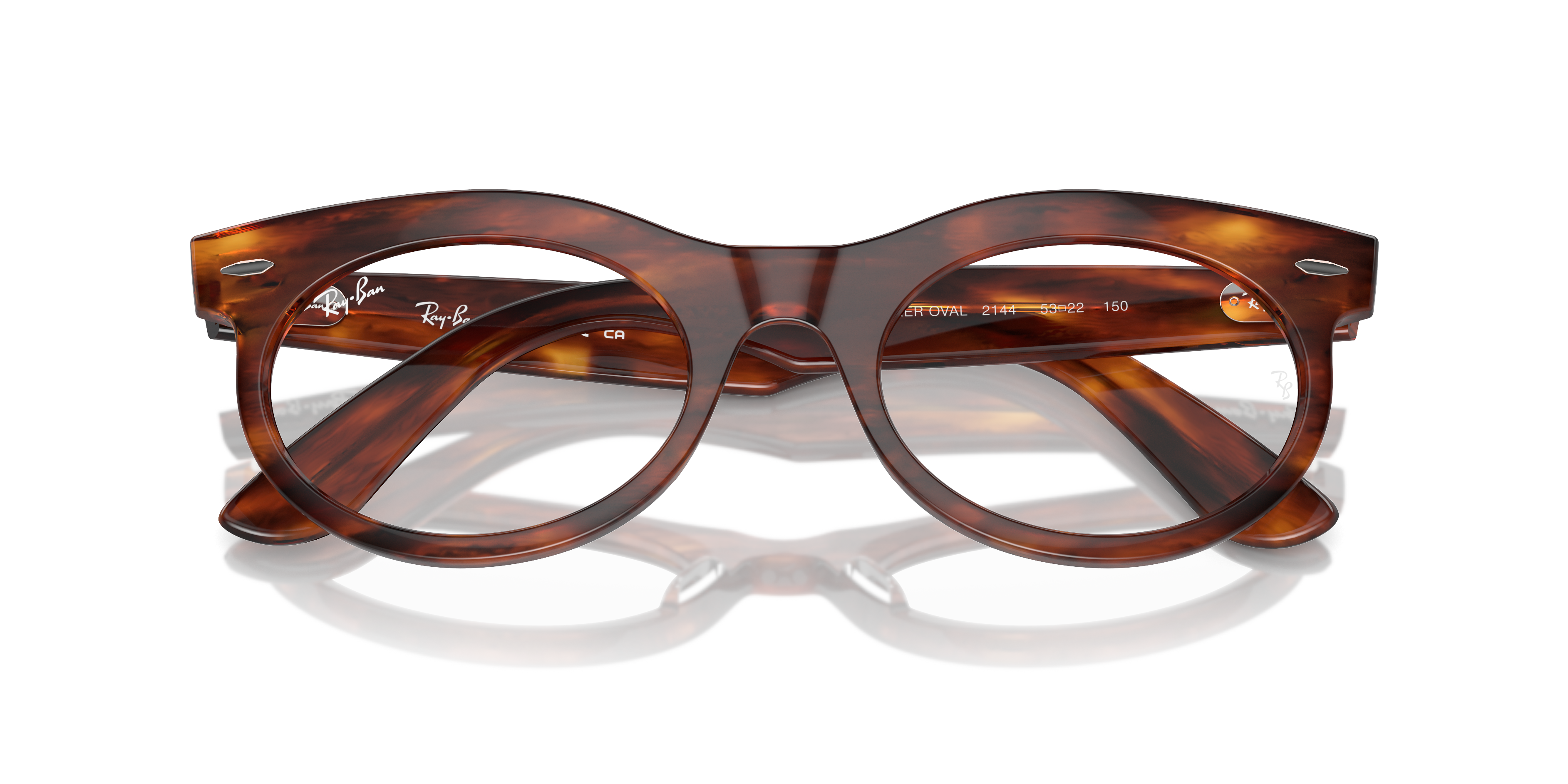 RAY-BAN RX2242V WAYFARER OVAL 2144 50 - 21