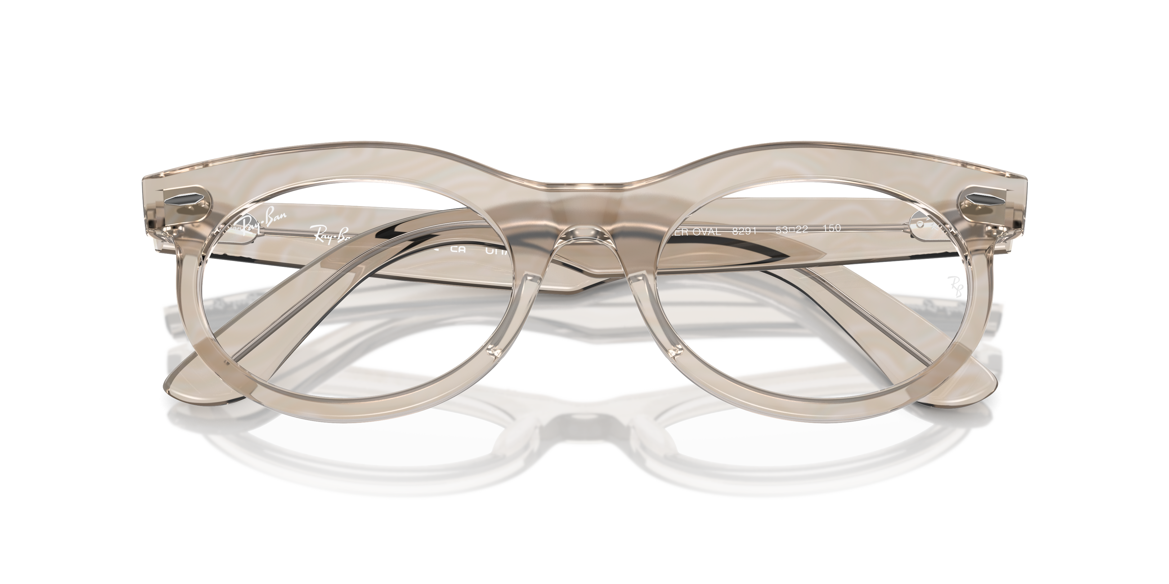 RAY-BAN RX2242V WAYFARER OVAL 8291 50