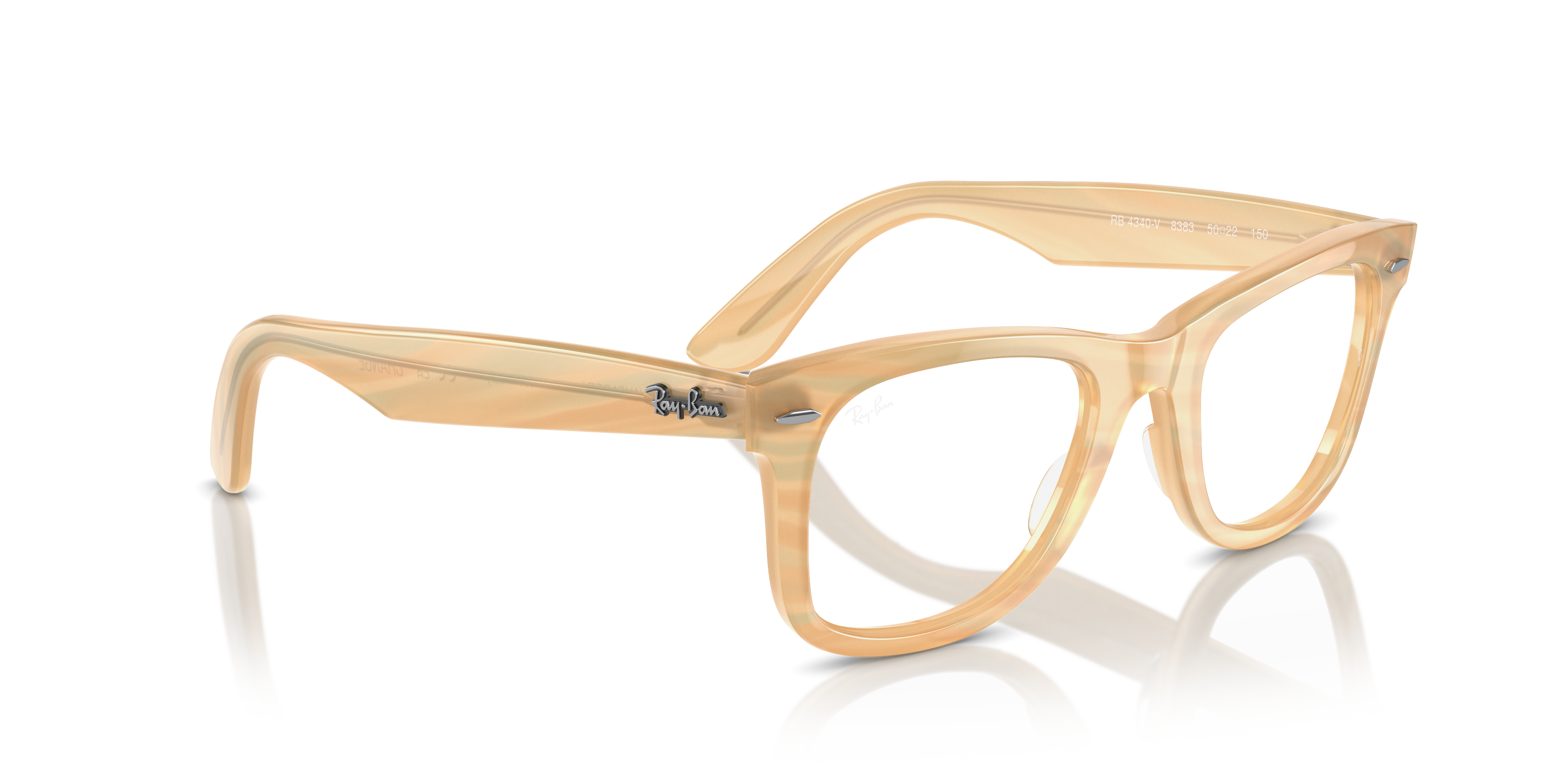 RAY-BAN RX4340V WAYFARER EASE 8383 50 - 19