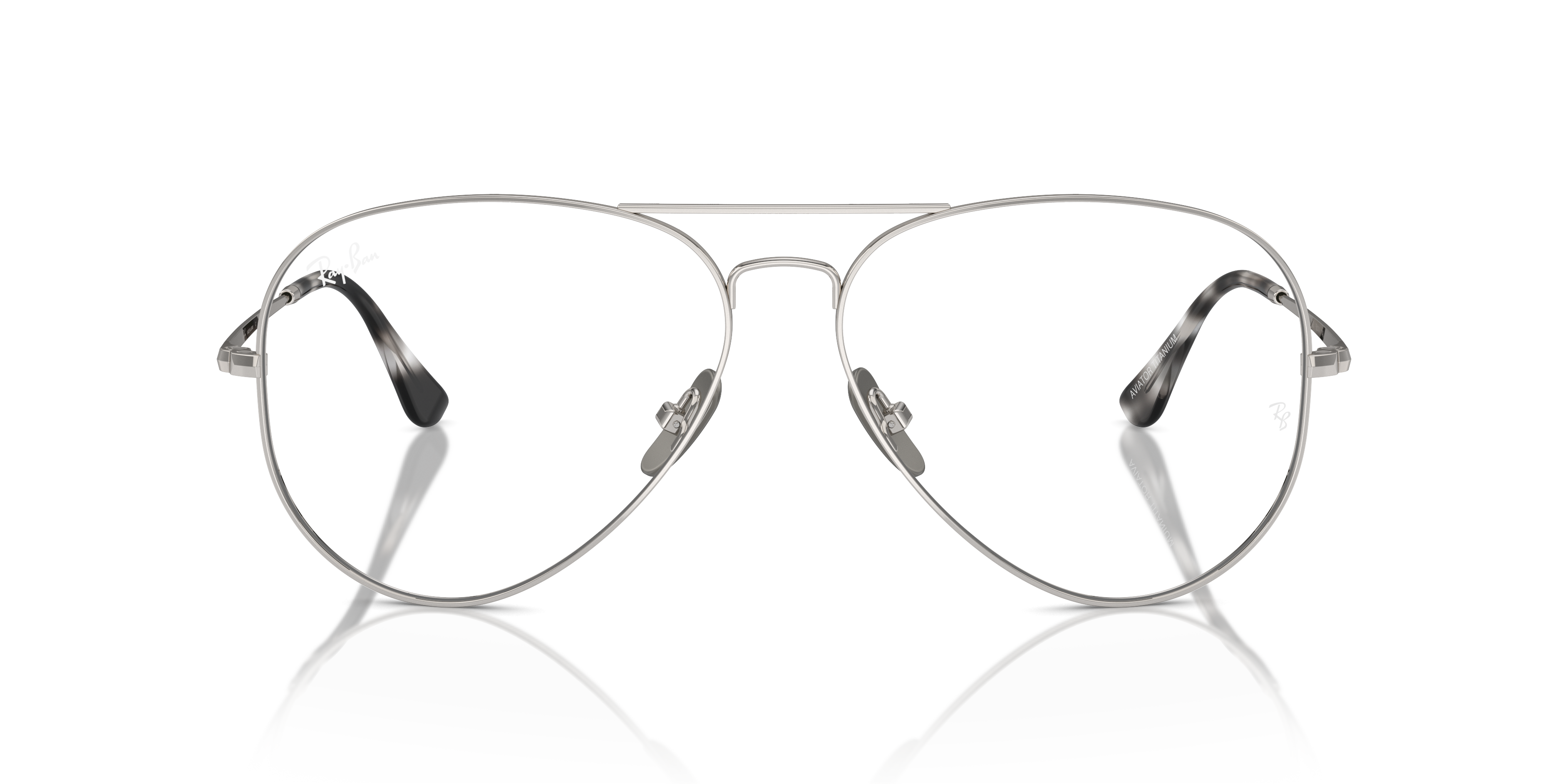 RAY-BAN RX8789 AVIATOR TITANIUM 1002 58 - 18