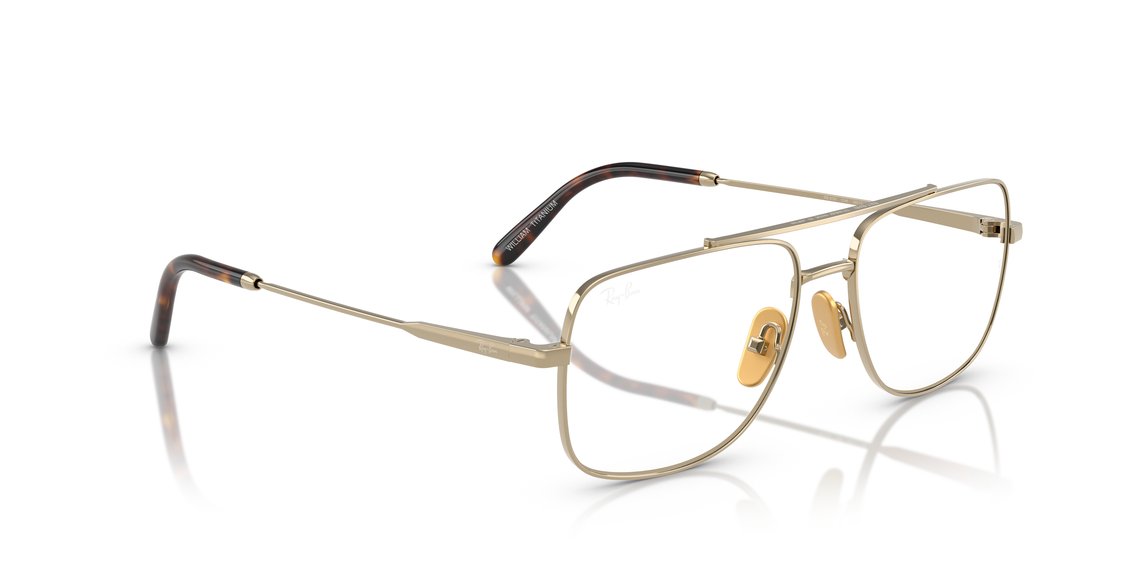 RAY-BAN RX8797 WILLIAM TITANIUM 1246 56