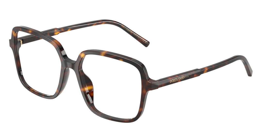Brillen dolce & gabbana dg3442 502 havana square femenino größe 53mm - Hauptansicht