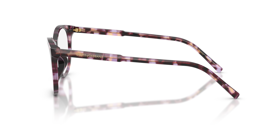 Brillen dolce & gabbana dg3443 3477 violeta cat eye femenino größe 53mm - Detailansicht