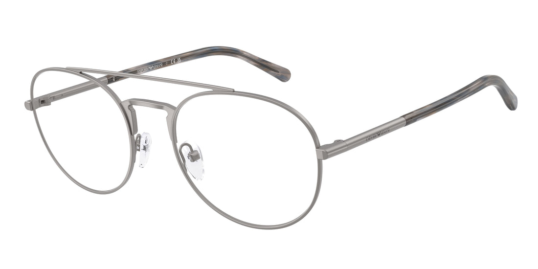 Occhiali da vista emporio armani ea1178 3003 gris pilot masculino taglia 53mm - Vista principale