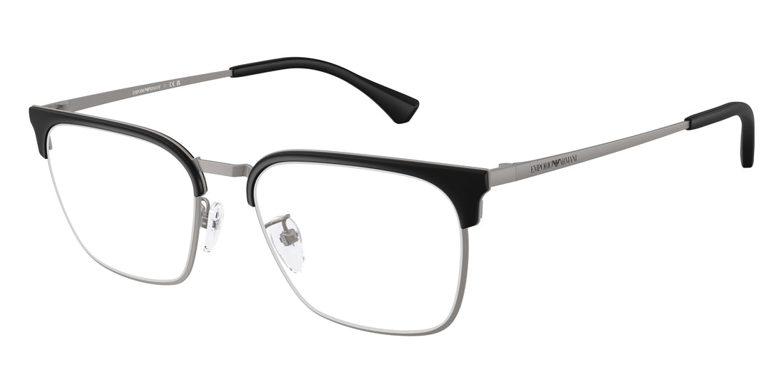 Prescription glasses emporio armani ea1186d 3003 gris square masculino size 55mm - Main view
