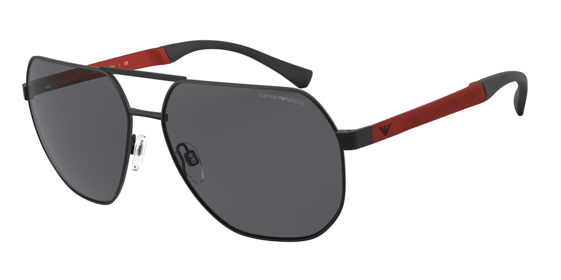 Sonnenbrillen emporio armani ea2099d 333087 negro square masculino größe 61mm - Hauptansicht