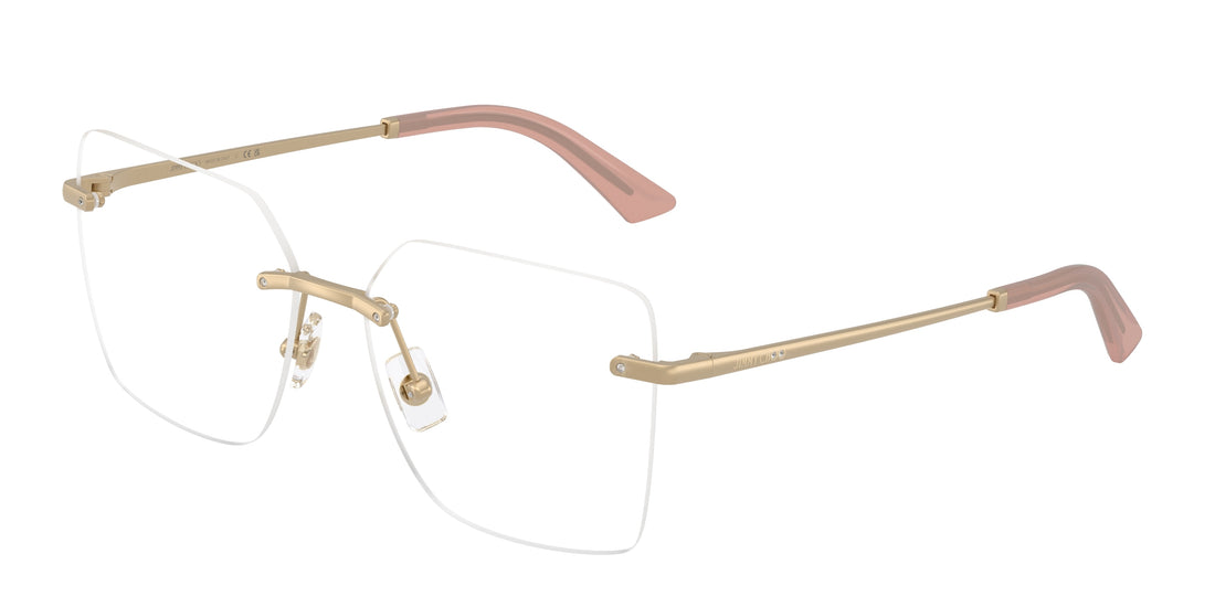 Lunettes de vue jimmy choo jc2020b 3028 dorado square femenino taille 55mm - Vue principale