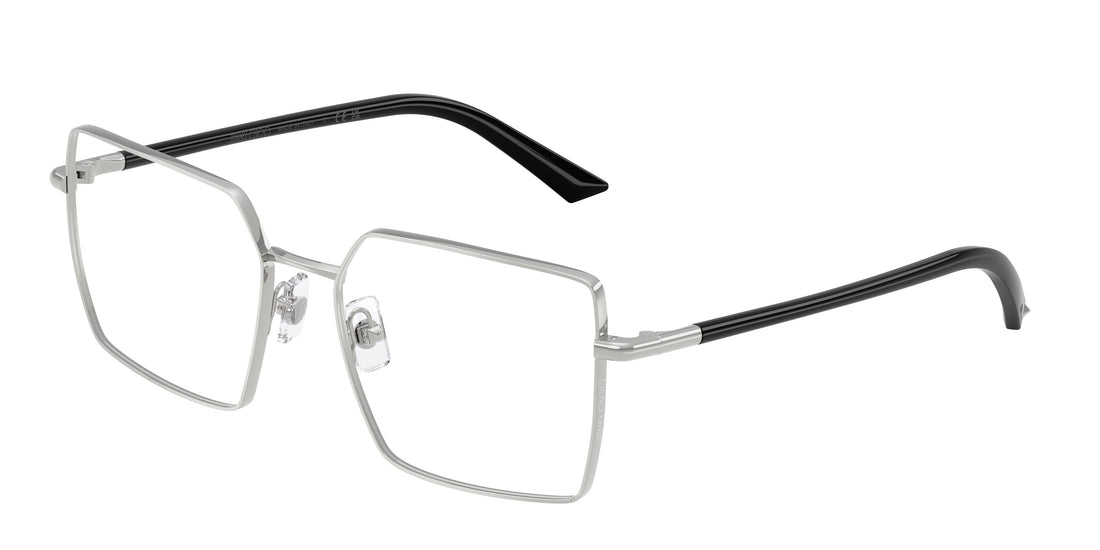 Lunettes de vue jimmy choo jc2022 3002 plateado square femenino taille 55mm - Vue principale