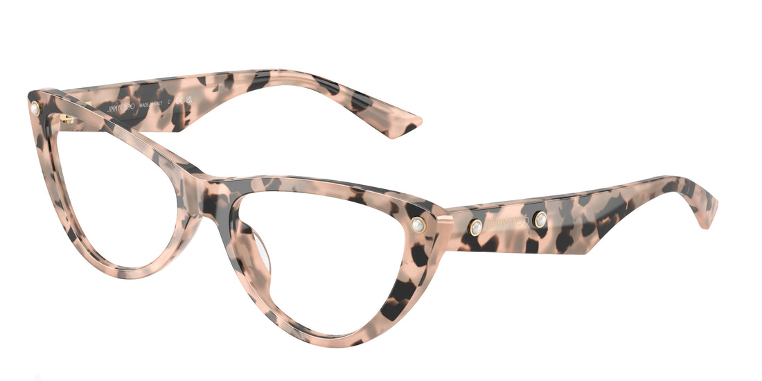 Brillen jimmy choo jc3044hu 5080 havana cat eye femenino größe 54mm - Hauptansicht