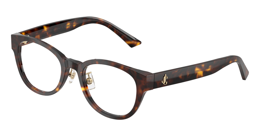 Óculos graduados jimmy choo jc3058d 5002 havana pantos femenino tamanho 50mm - Vista principal