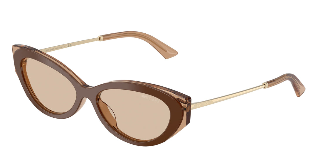 Sonnenbrillen jimmy choo jc5065u 510593 marron cat eye femenino größe 54mm - Hauptansicht