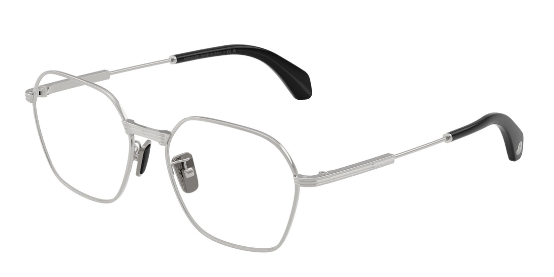 Brillen moncler me1012 1023 plateado irregular unisex größe 52mm - Hauptansicht