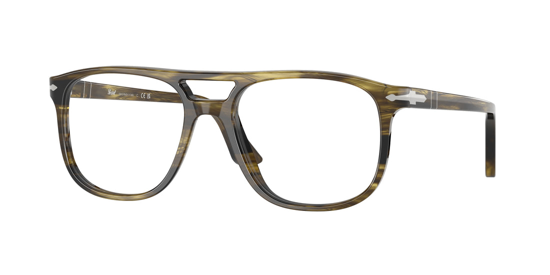 Brillen persol po3329v greta 1237 verde pilot unisex größe 54mm - Hauptansicht