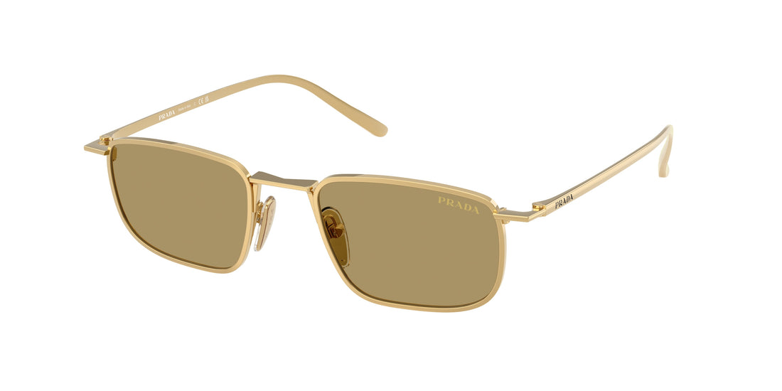 Gafas de sol prada pr d52s 5ak70g dorado pillow masculino talla 49mm - Vista principal