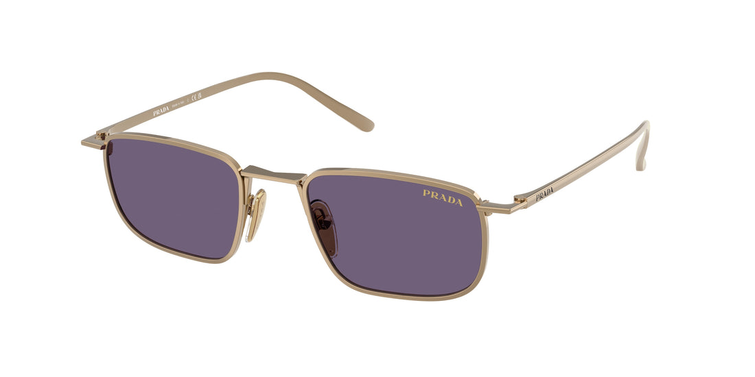 Gafas de sol prada pr d52s 7oe70w marron pillow masculino talla 49mm - Vista principal