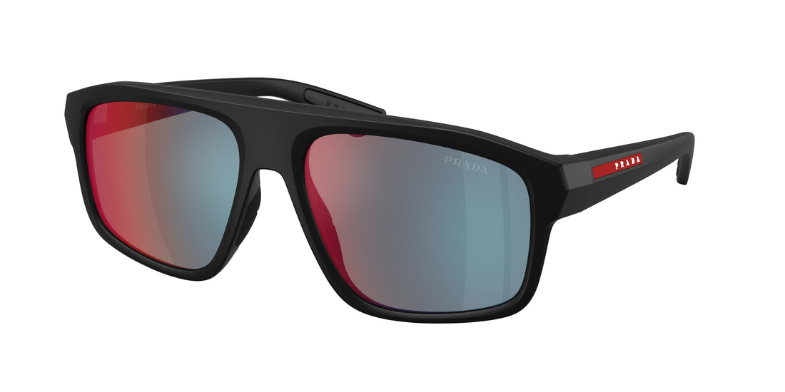 Gafas de sol prada linea rossa ps b02s 1bo08f negro irregular masculino talla 59mm - Vista principal