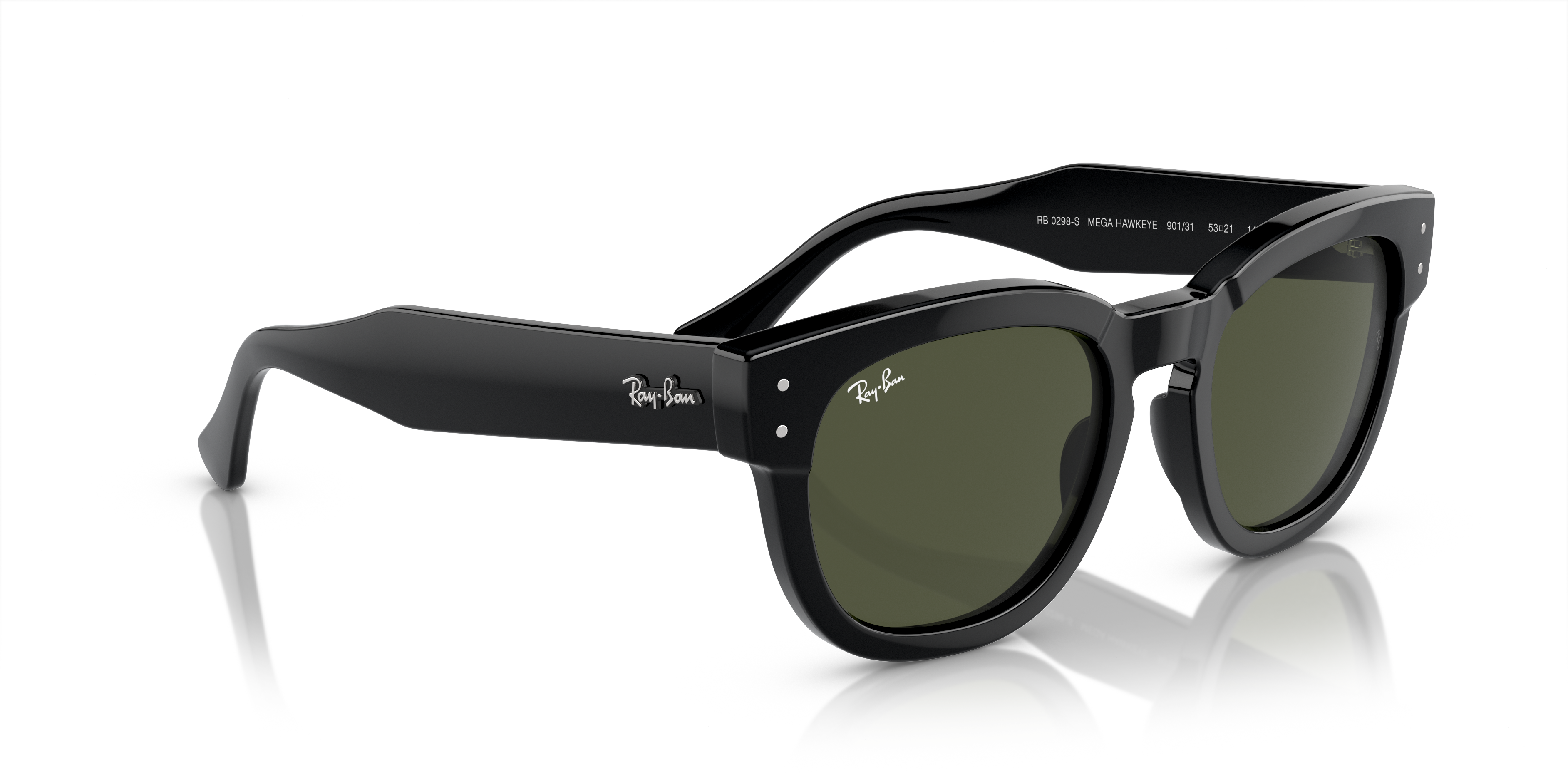 RAY-BAN RB0298S MEGA HAWKEYE 901/31 53