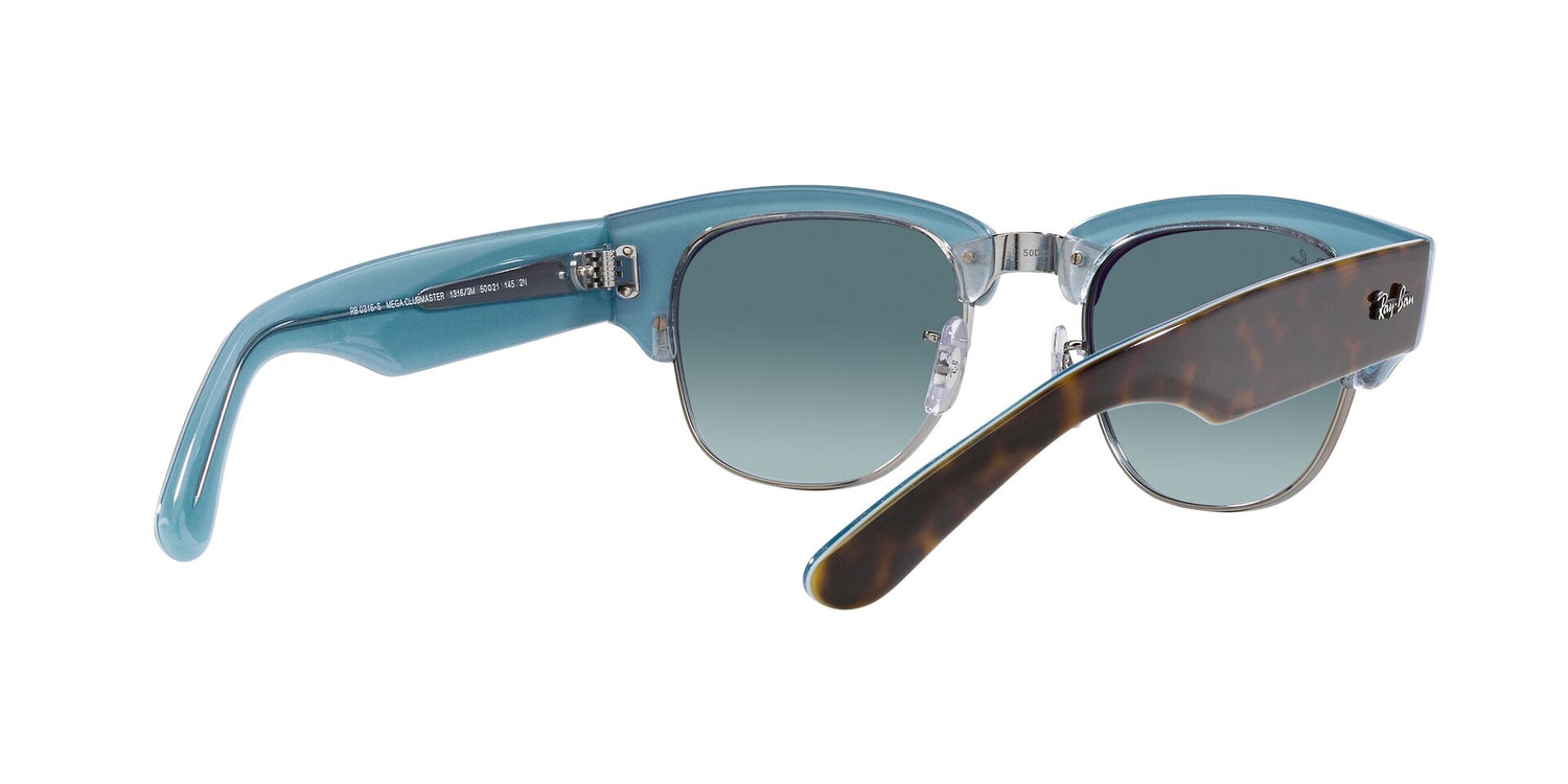 RAY-BAN RB0316S MEGA CLUBMASTER 13163M 53
