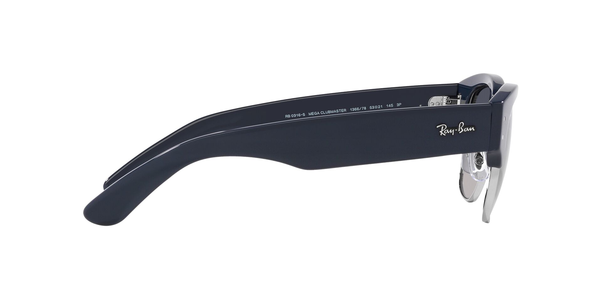 RAY-BAN RB0316S MEGA CLUBMASTER 136678 50