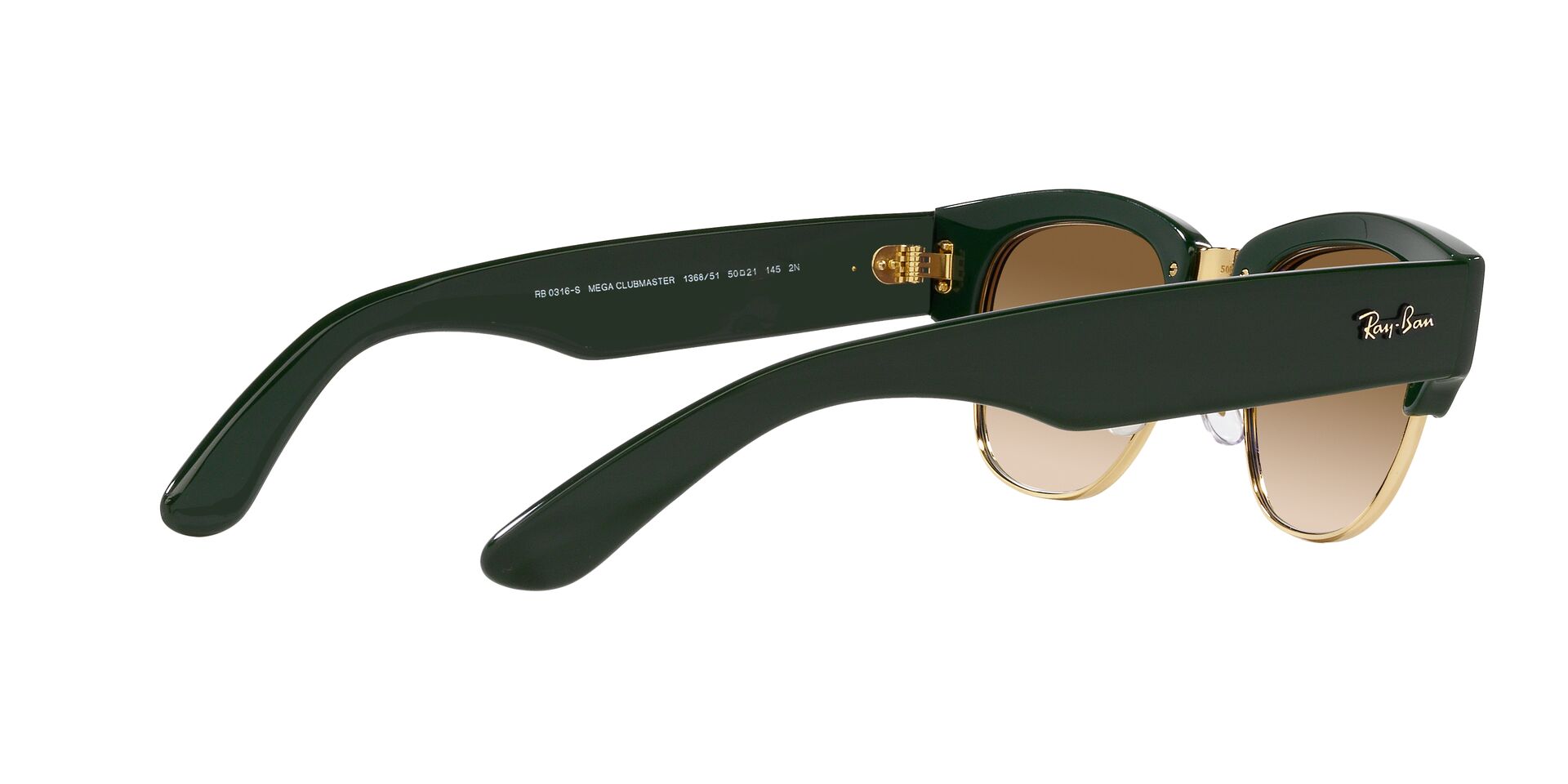 RAY-BAN RB0316S MEGA CLUBMASTER 136851 53