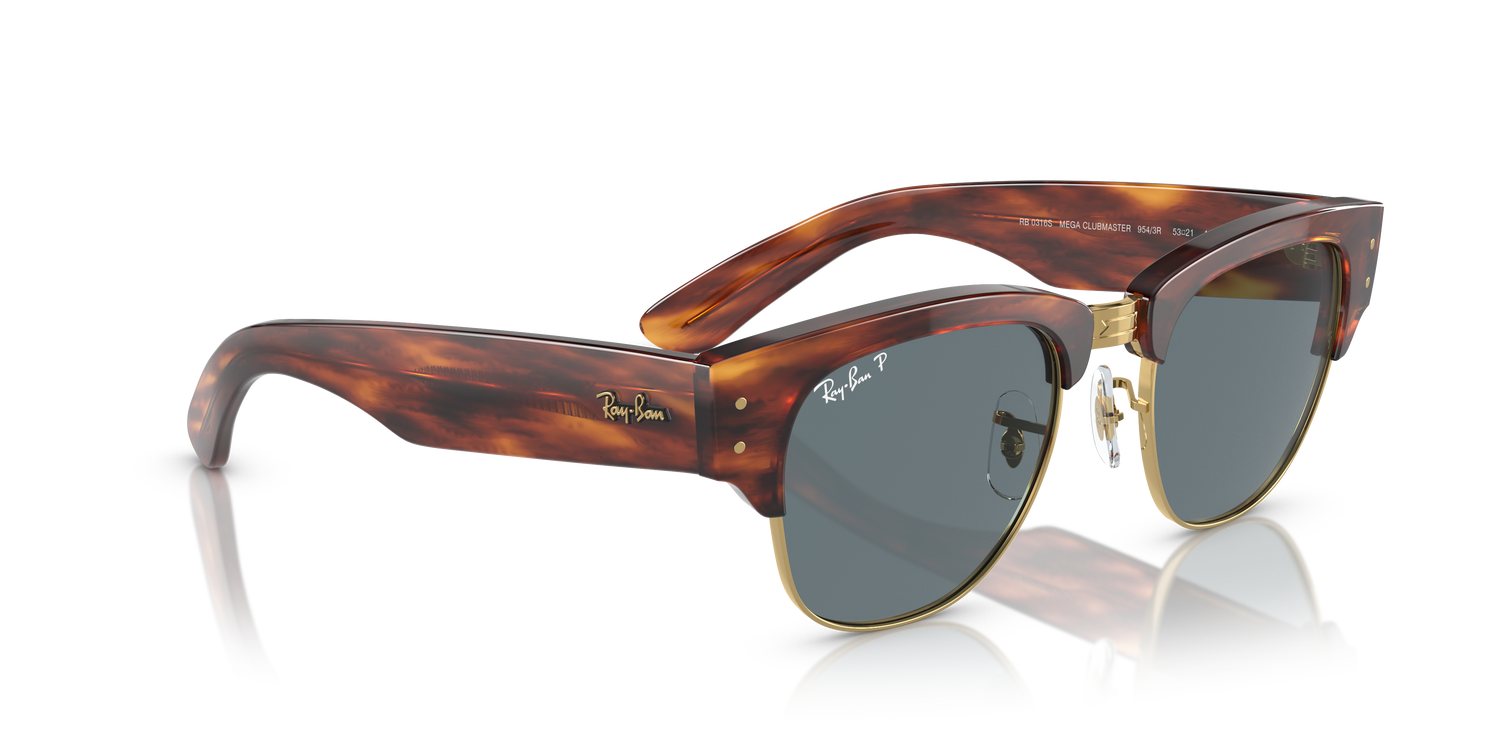 RAY-BAN RB0316S MEGA CLUBMASTER 954/3R 53 - 12