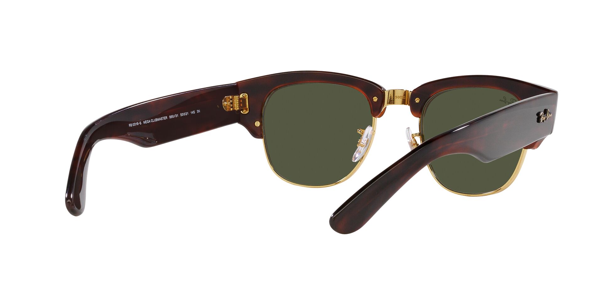 RAY-BAN RB0316S MEGA CLUBMASTER 990/31 50