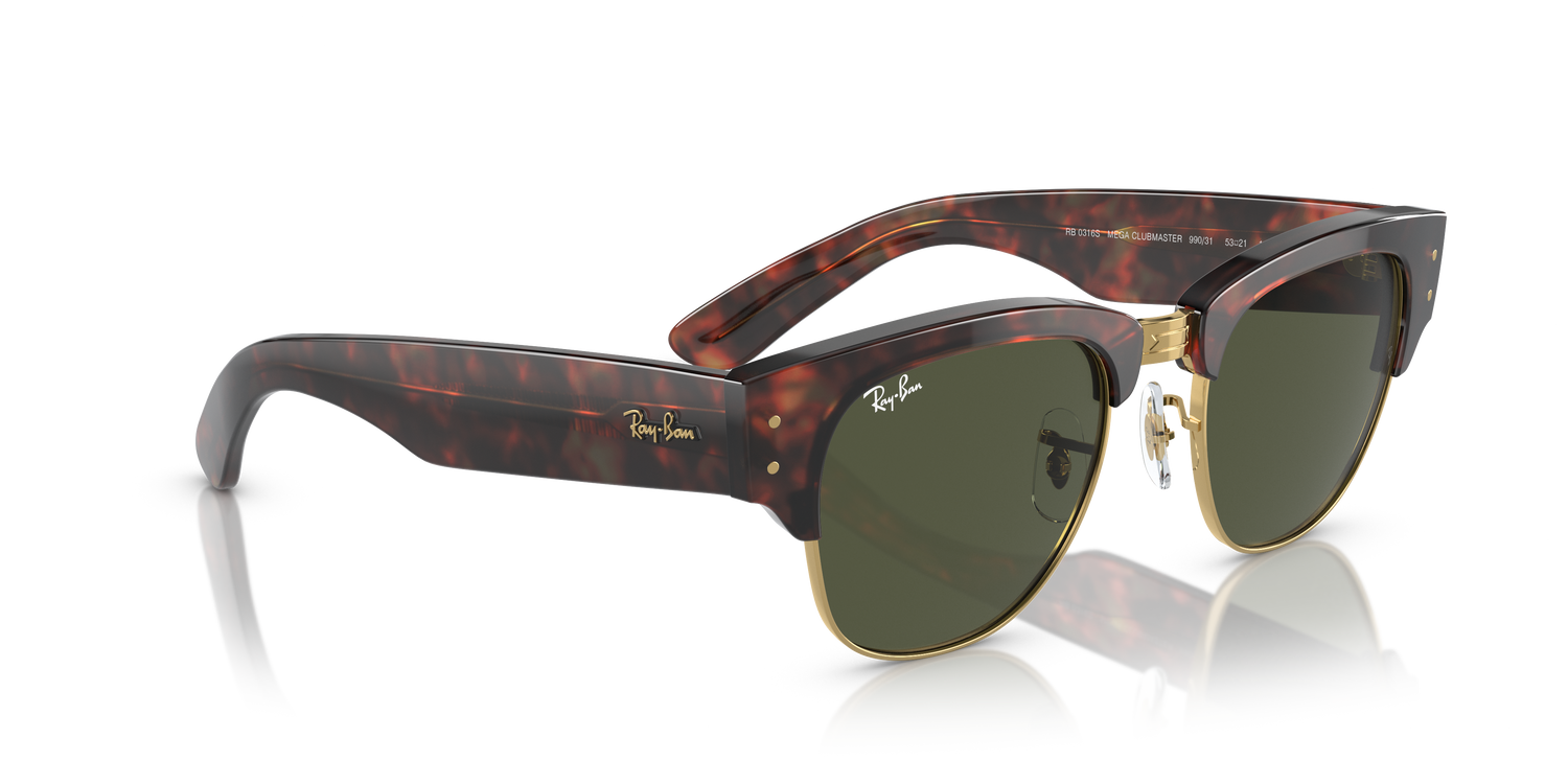 RAY-BAN RB0316S MEGA CLUBMASTER 990/31 53