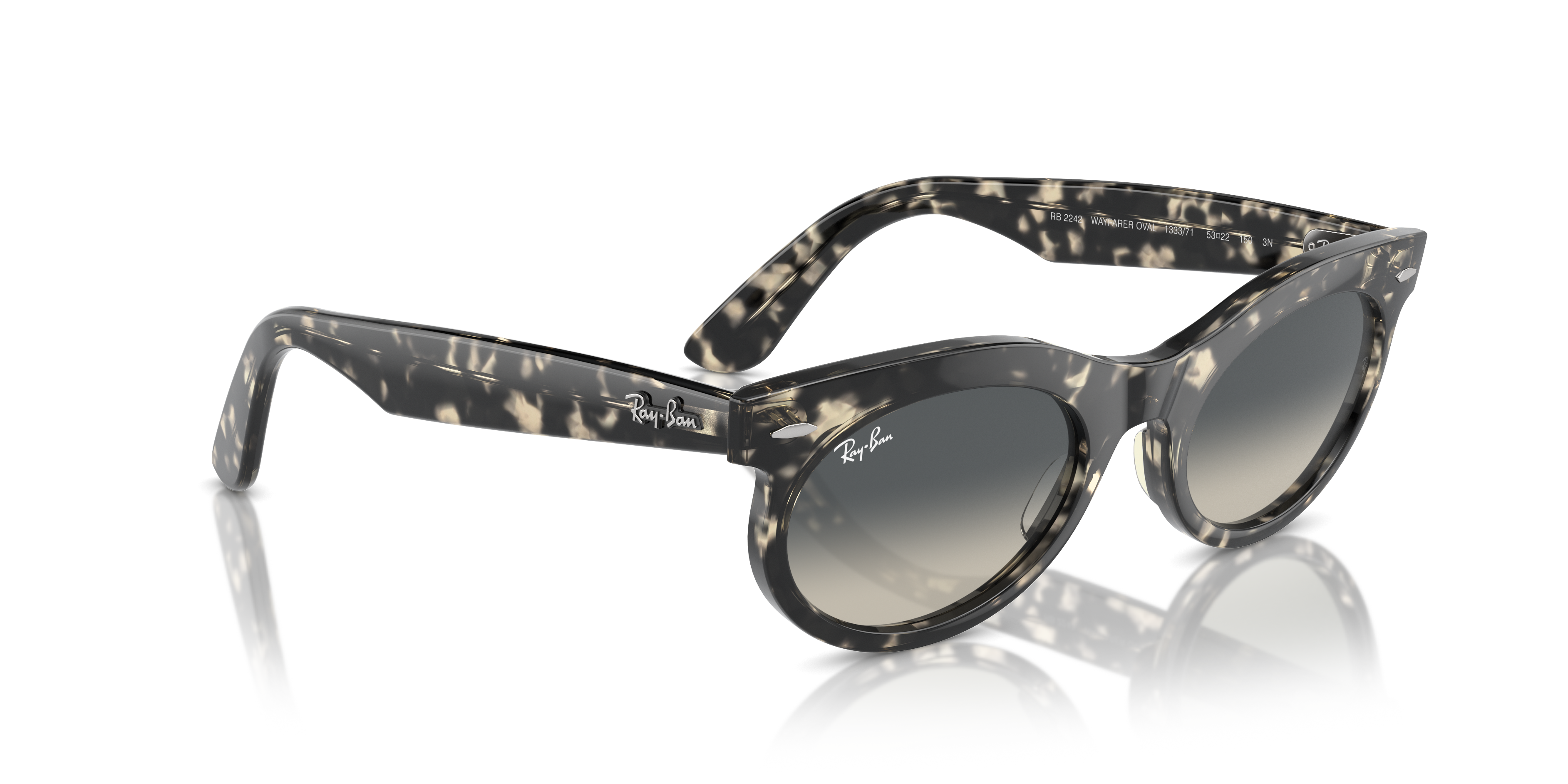 RAY-BAN RB2242 WAYFARER OVAL 133371 53