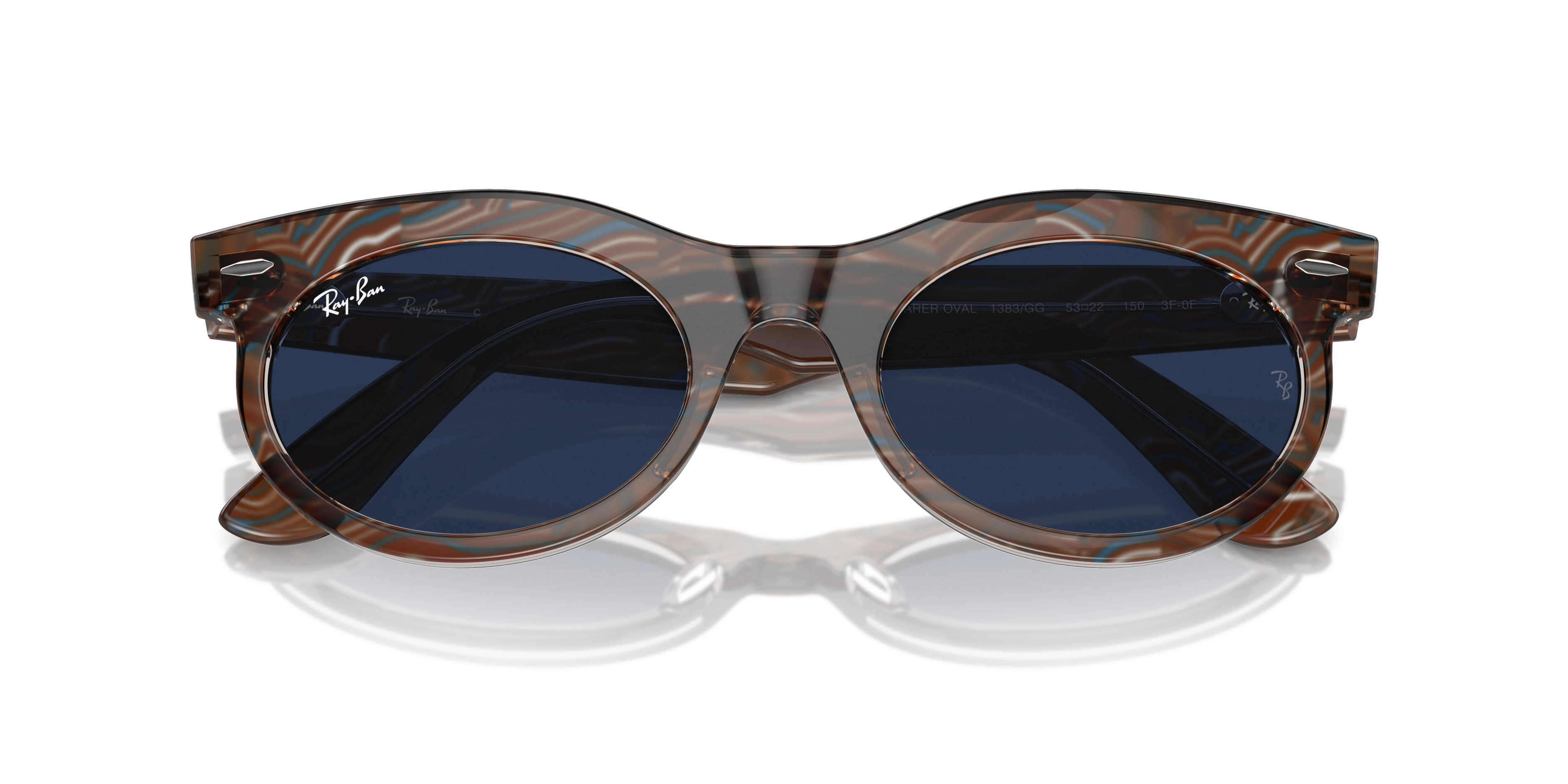 RAY-BAN RB2242 WAYFARER OVAL 1383GG 53