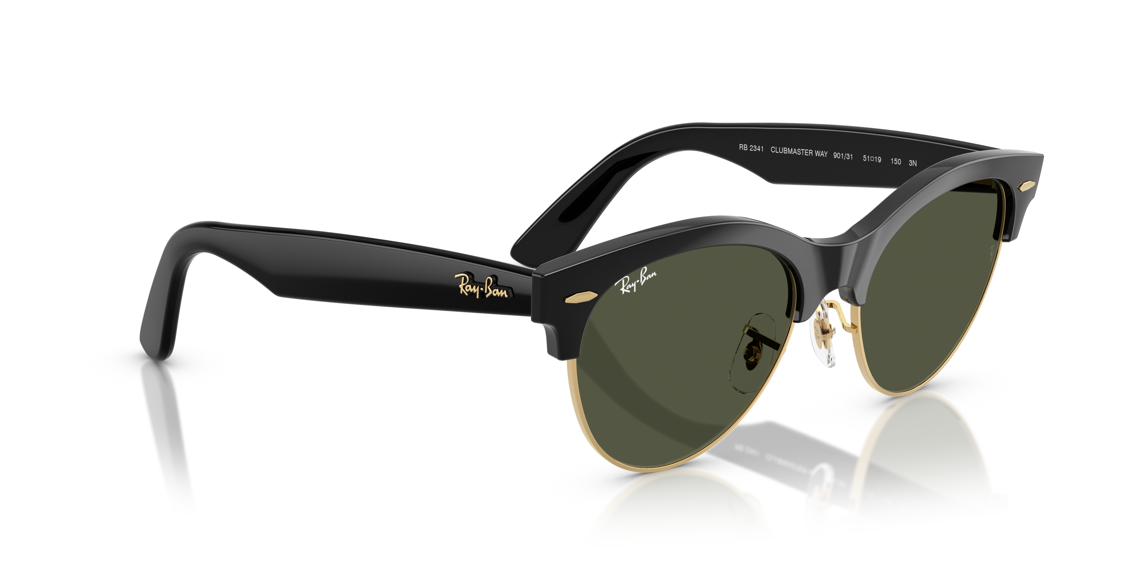 RAY-BAN RB2341 CLUBMASTER WAY 901/31 51