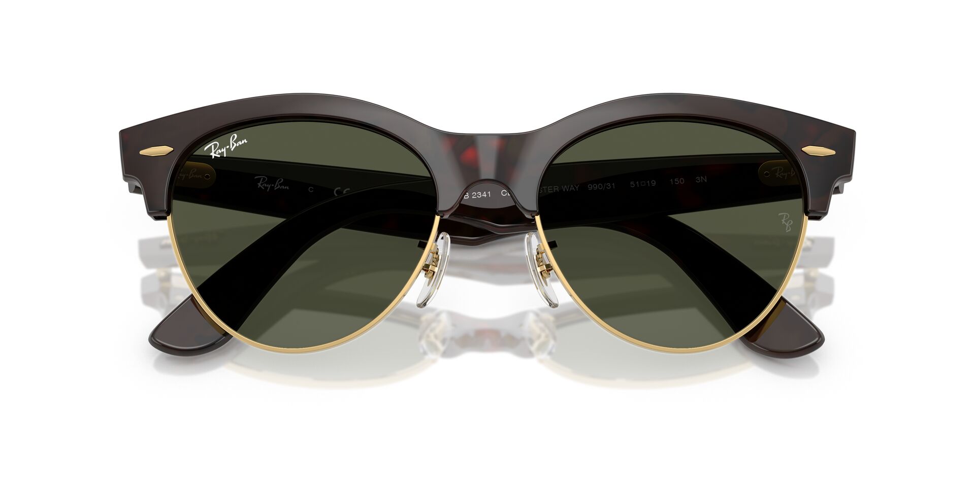 RAY-BAN RB2341 CLUBMASTER WAY 990/31 51