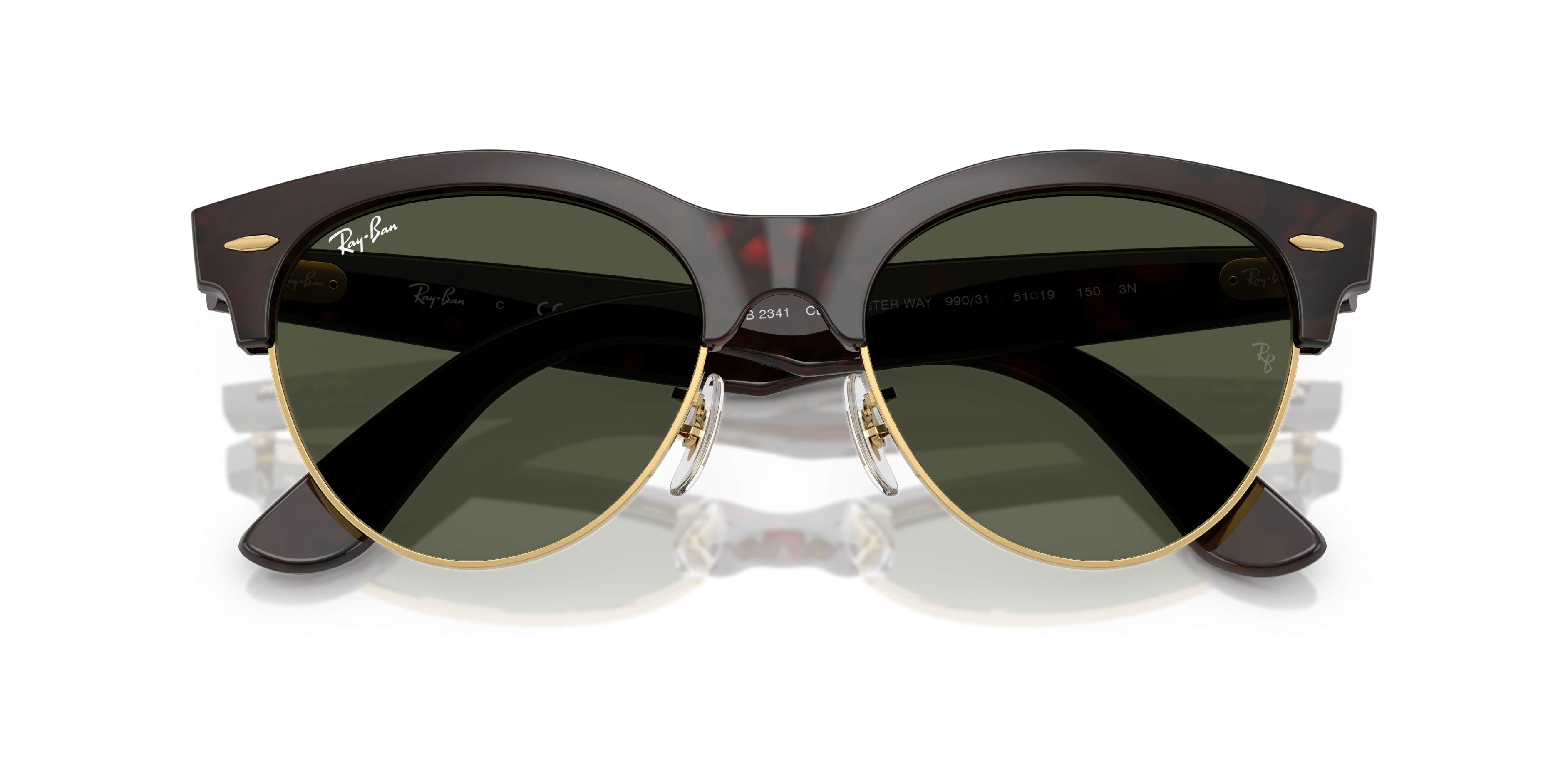 RAY-BAN RB2341 CLUBMASTER WAY 990/31 54