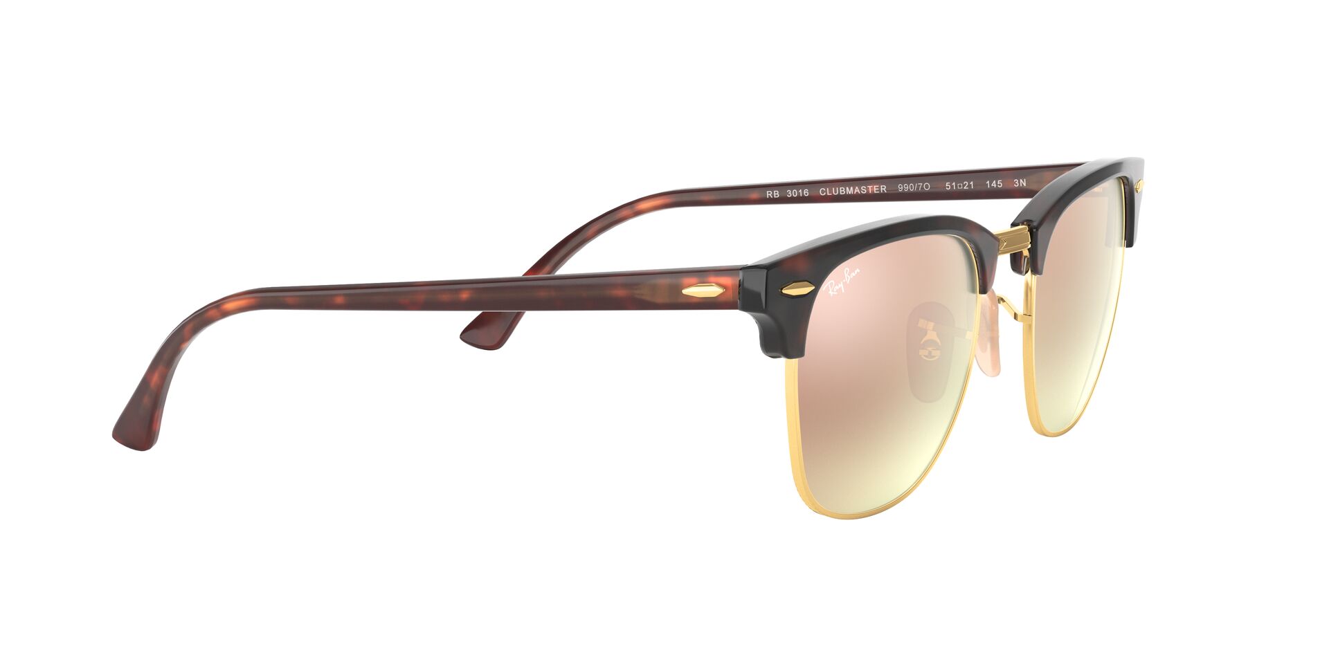 RAY-BAN RB3016 CLUBMASTER 990/7O 51