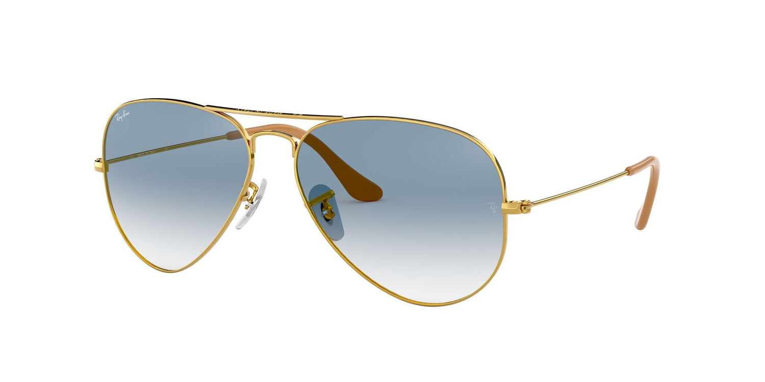 RAY-BAN RB3025 AVIATOR LARGE METAL 001/3F 58 - 3