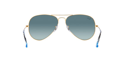 RAY-BAN RB3025 AVIATOR LARGE METAL 001/3M 58