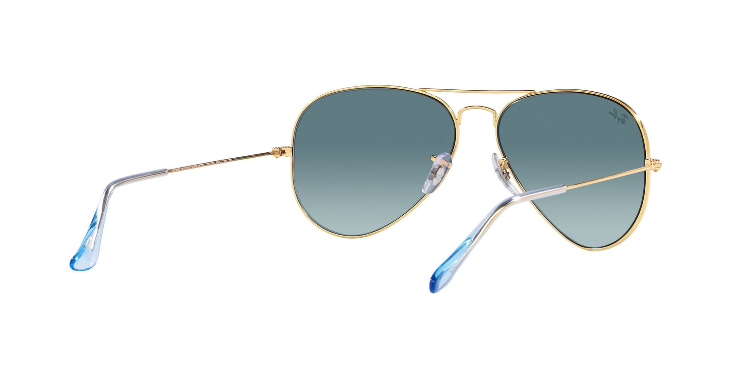 Ray-ban rb3025 aviatore grande metallo 001/3m 55