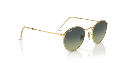 RAY-BAN RB3447 ROUND METAL 001/BH 53