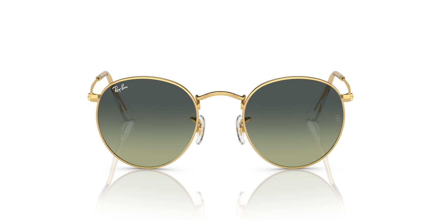 RAY-BAN RB3447 ROUND METAL 001/BH 53