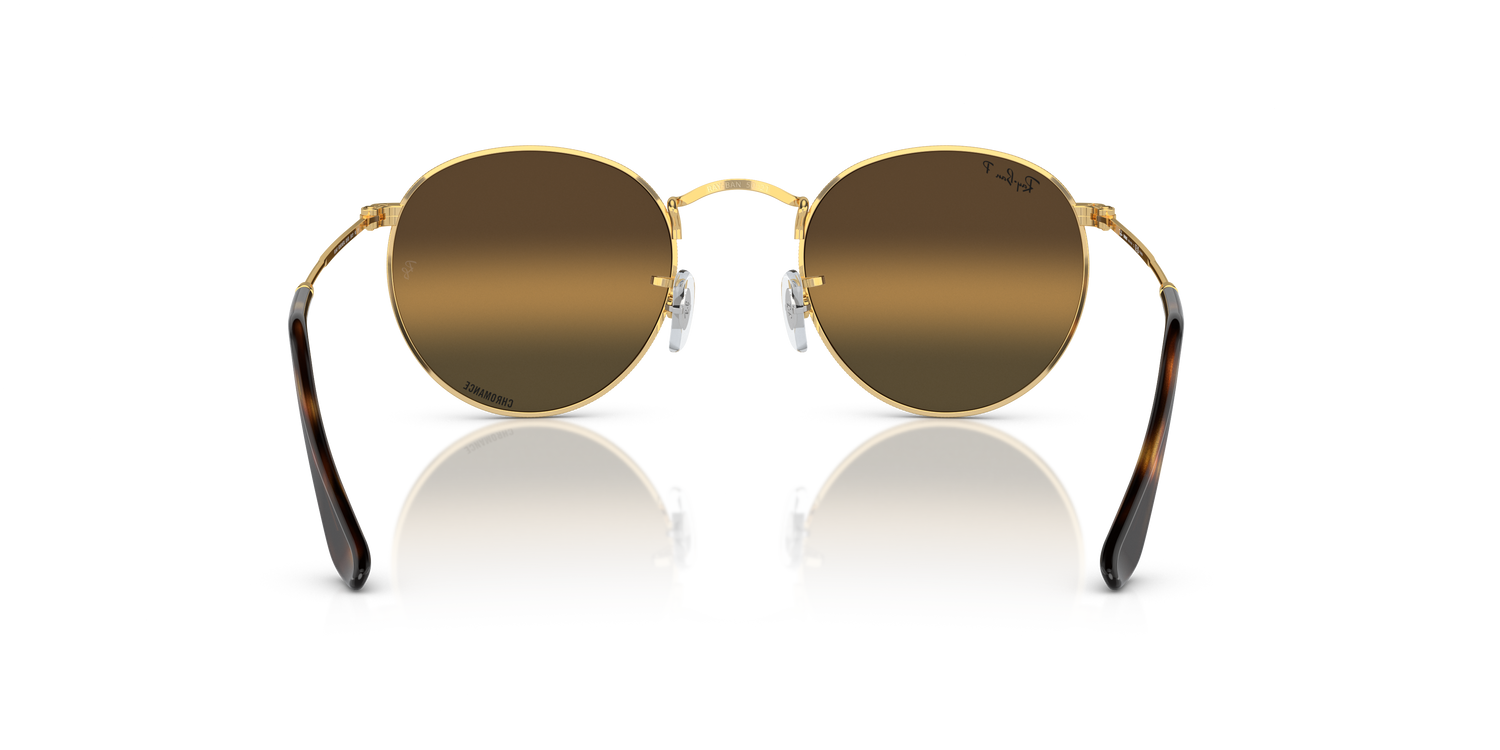 RAY-BAN RB3447 ROUND METAL 001/G5 53